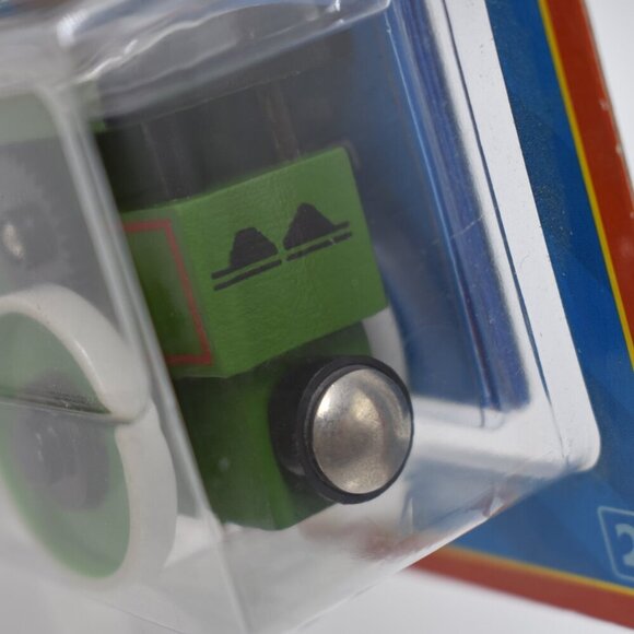 George Steamroller Character Card Thomas & Friends Wooden Railway Train 2005 New - Picture 9 of 11